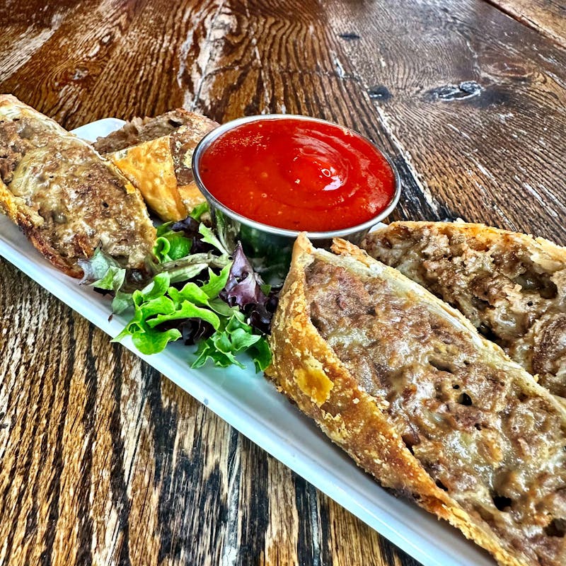 Cheesesteak Egg Rolls